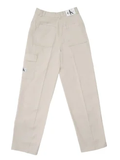 CK JEANS Pantalone cargo in cotone stretch