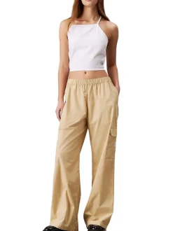 CK JEANS Pantaloni cargo in cotone