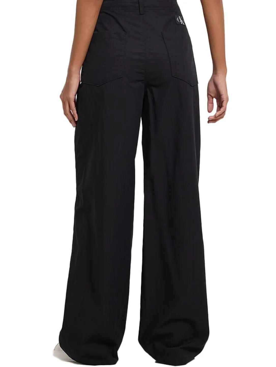 CK JEANS Pantaloni chino larghi gamba dritta