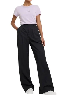 CK JEANS Pantaloni chino larghi gamba dritta