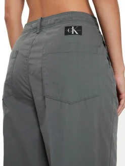 CK JEANS Pantaloni chino larghi gamba dritta