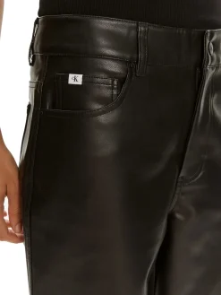 CK JEANS Pantaloni dritti a vita alta