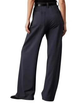 CK JEANS Pantaloni in jersey a gamba larga