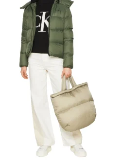 CK JEANS Piumino con cappuccio