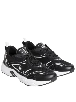 CK JEANS Retro Tennis Sneakers in pelle