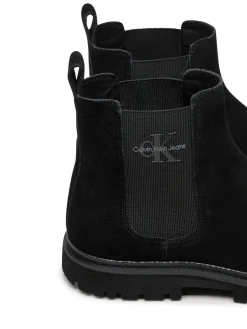 CK JEANS Stivaletti in pelle scamosciata
