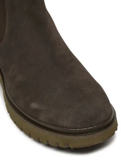 CK JEANS Stivaletti in pelle scamosciata