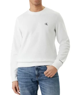 CKJ Felpa girocollo