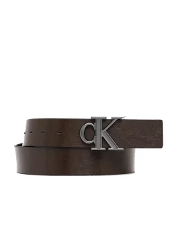 CKJ PLAQUE Cintura double face accorciabile