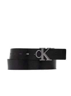 CKJ PLAQUE Cintura double face accorciabile