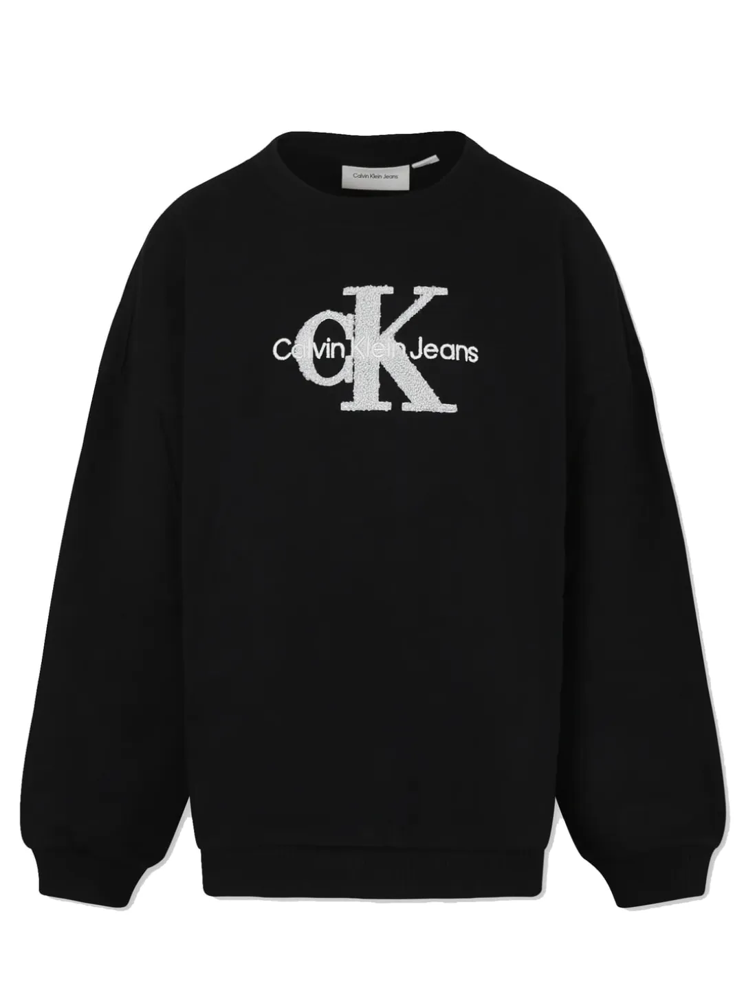 CK KIDS Felpa girocollo logo sherpa