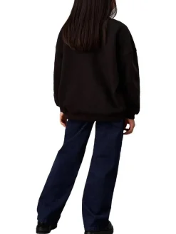CK KIDS Felpa girocollo logo sherpa