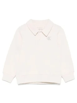 CK KIDS Felpa modello polo in cotone