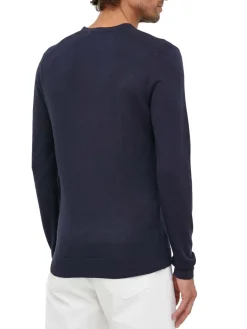 CK Maglione in lana scollo v, regular fit