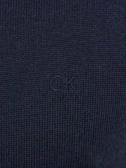 CK Maglione in lana scollo v, regular fit