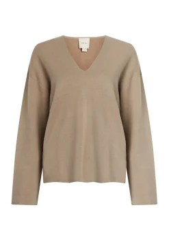 CK Maglione scollo a v maniche ampie