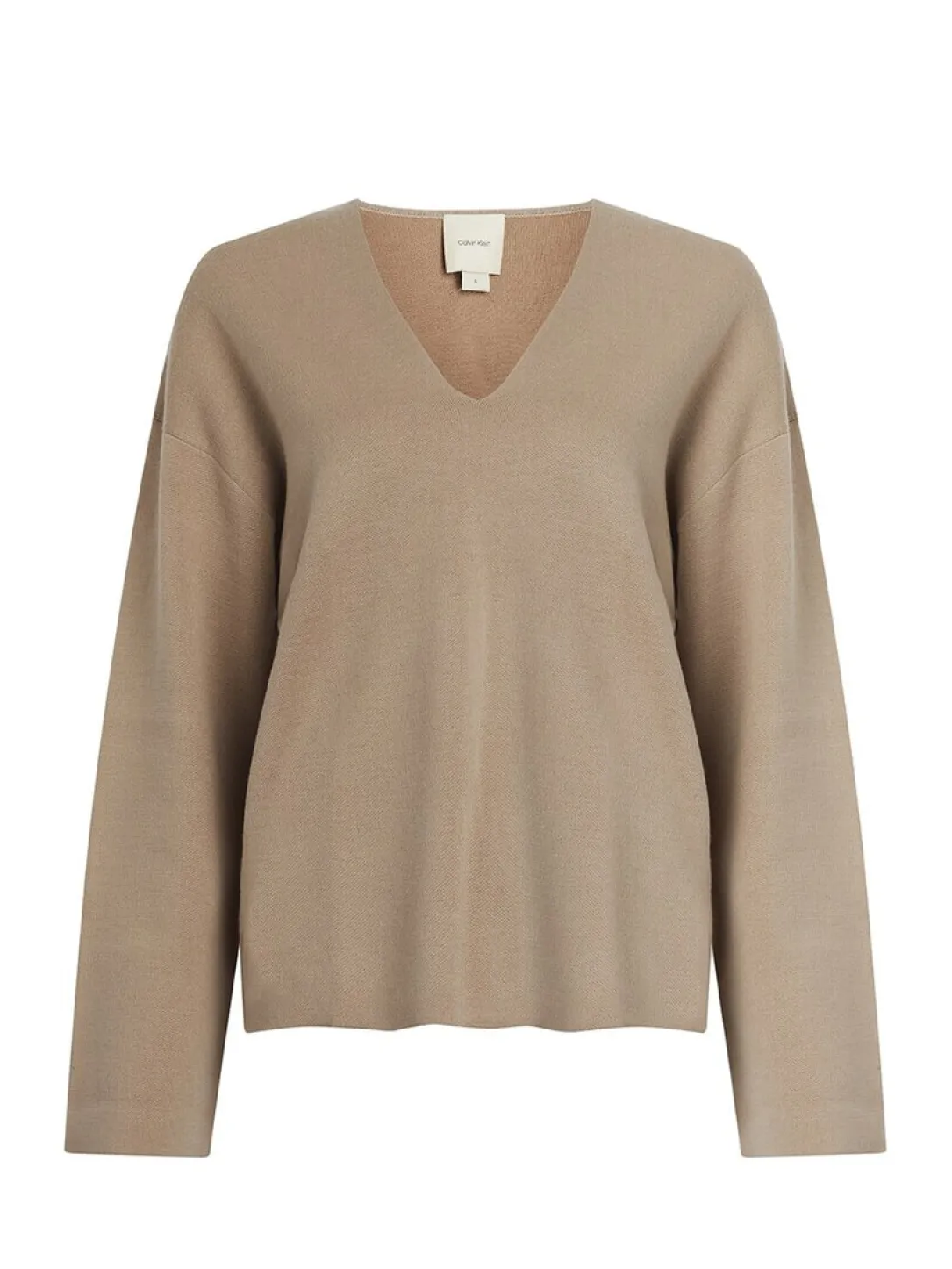 CK Maglione scollo a v maniche ampie