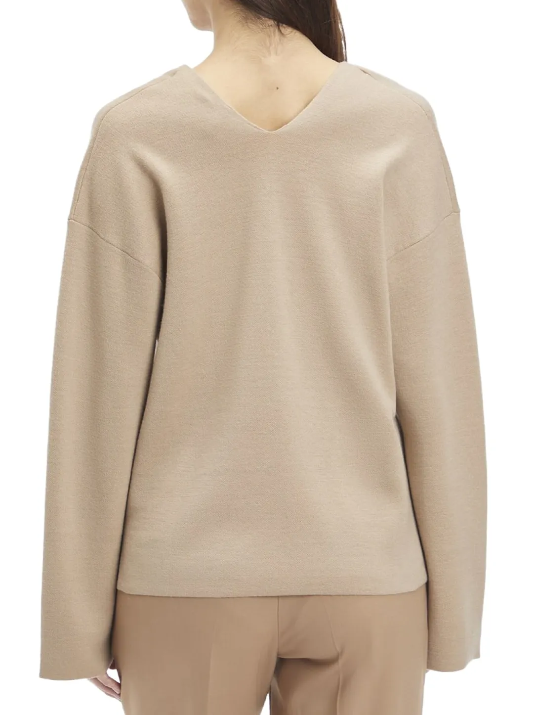 CK Maglione scollo a v maniche ampie
