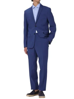 CK Pantaloni eleganti slim fit misto lana