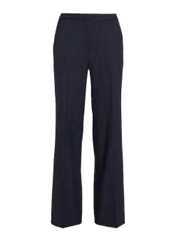 CK Pantaloni gessati a gamba larga
