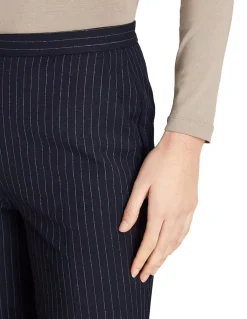CK Pantaloni gessati a gamba larga