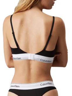 CK Reggiseno bralette cotone stretch