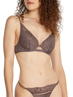 CK Reggiseno in pizzo con ferretto