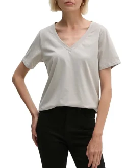 CK T-shirt a maniche corte scollo a V