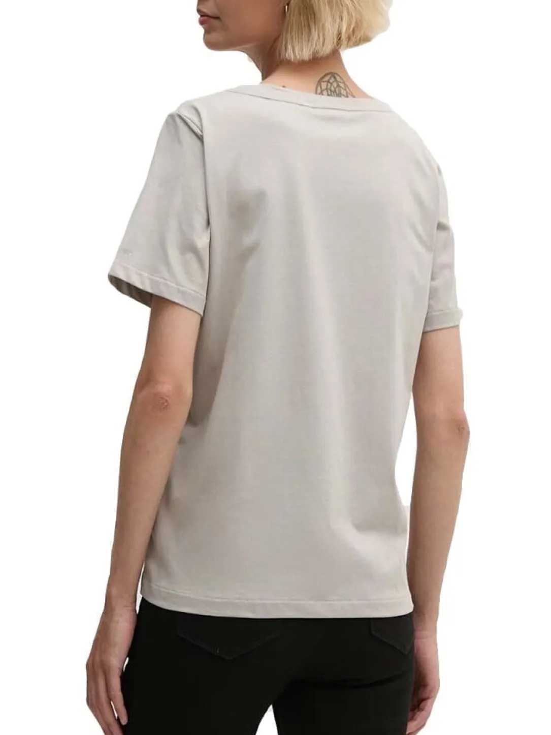 CK T-shirt a maniche corte scollo a V