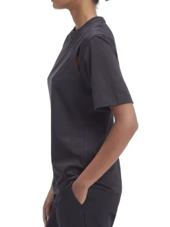 CK T-shirt cut-out a maniche corte