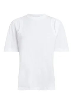 CK T-shirt cut-out a maniche corte