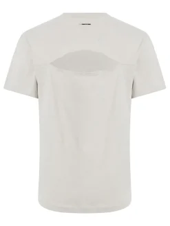 CK T-shirt manica corta cut-out schiena