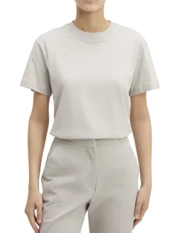 CK T-shirt manica corta cut-out schiena