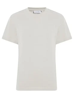 CK T-shirt manica corta cut-out schiena