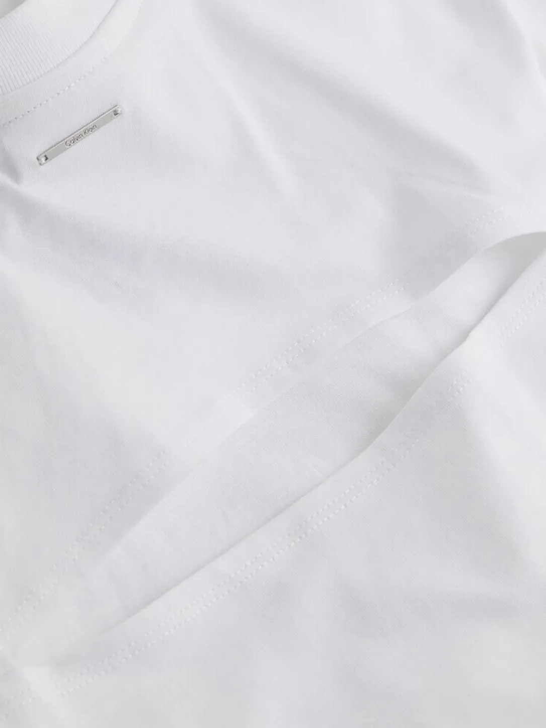 CK T-shirt manica corta cut-out schiena