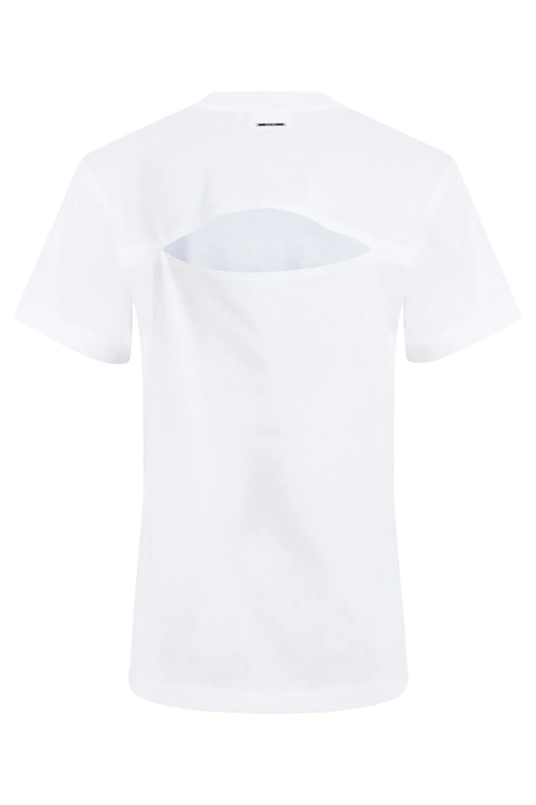 CK T-shirt manica corta cut-out schiena