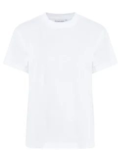 CK T-shirt manica corta cut-out schiena