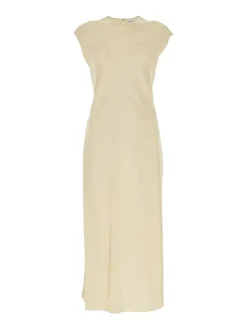 CK Vestito midi cut-out con spacchi laterali