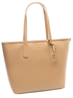 CLASSIC Borsa shopper in pelle stampa andromeda