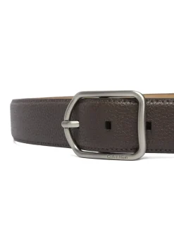 CLASSIC ROUND Cintura in pelle martellata