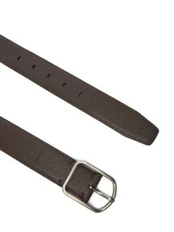 CLASSIC ROUND Cintura in pelle martellata