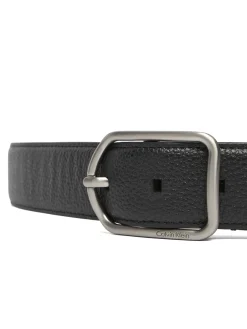 CLASSIC ROUND Cintura in pelle martellata
