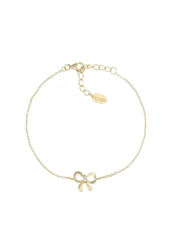 COCCOLE LUXURY Bracciale in argento con fiocco