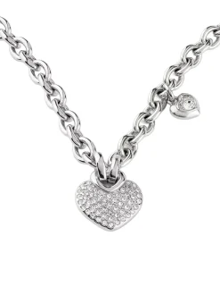 CRAZY IN LOVE Collana, charm tema cuore
