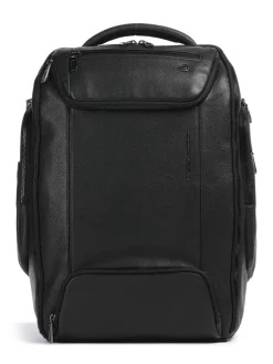 CRONUS Zaino in pelle, porta pc 14