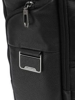 CRONUS Zaino in pelle, porta pc 14
