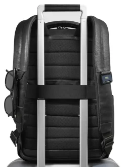 CRONUS Zaino porta PC 14", in pelle