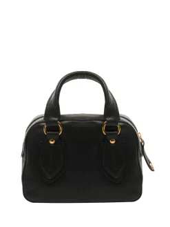 DAPHNE Borsa mini bauletto in pelle con tracolla