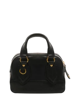 DAPHNE Borsa mini bauletto in pelle con tracolla