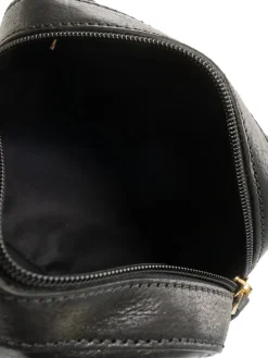 DAPHNE Borsa mini bauletto in pelle con tracolla